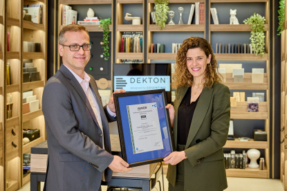 Grupo Cosentino logra el certificado “Residuo Cero” de Aenor para su piedra ultracompacta Dekton