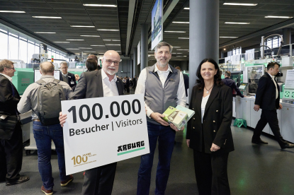 5.700 clientes de 53 países participan en los "Arburg Anniversary Days" de Lossburg