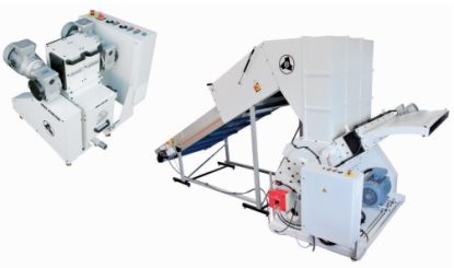 Dispositivo de introducción para tiras de rebordes procedentes de la producción de láminas planas