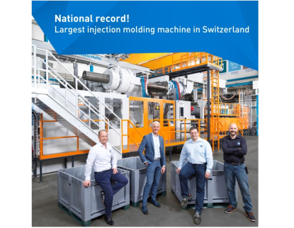 KraussMaffei instala una inyectora MX 4000-75000 de grandes dimensiones en Utz Group