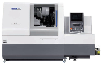 Torno de cabezal móvil con portaherramientas y torreta vanguardistas