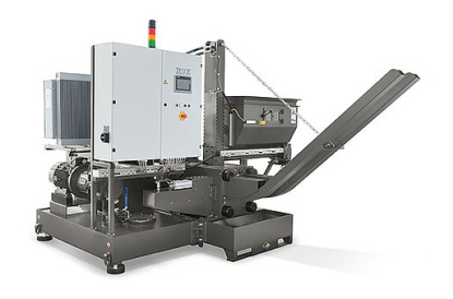 Serie de prensas briquetadoras para cantidades medianas y grandes de virutas metálicas