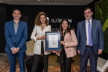 El Grupo Ilunion obtiene el certificado de Sistema de Gestión de Organización Saludable de Aenor