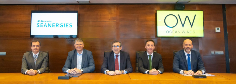 Ocean Winds contratará a Navantia Seanergies plataformas flotantes y otros elementos para parques eólicos marinos