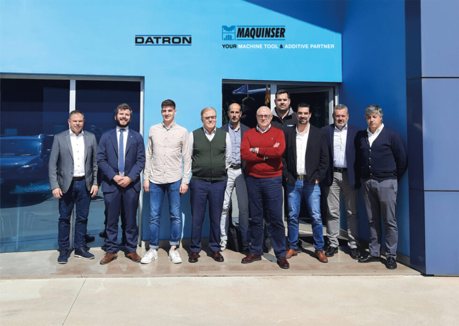 Datron visita las oficinas centrales de Maquinser