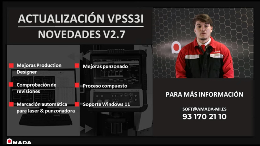 AMADA presenta las últimas novedades de su software para la transformación de chapa metálica