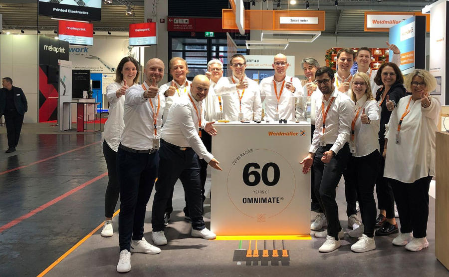 Weidmüller celebra 60 años de OMNIMATE®