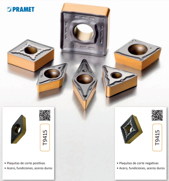 T9415, calidad avanzada de Pramet para el torneado de acero