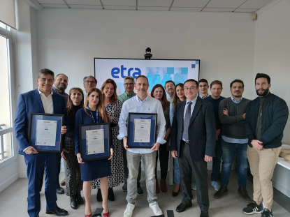 Grupo ETRA logra el certificado de Aenor según el nuevo Esquema Nacional de Seguridad