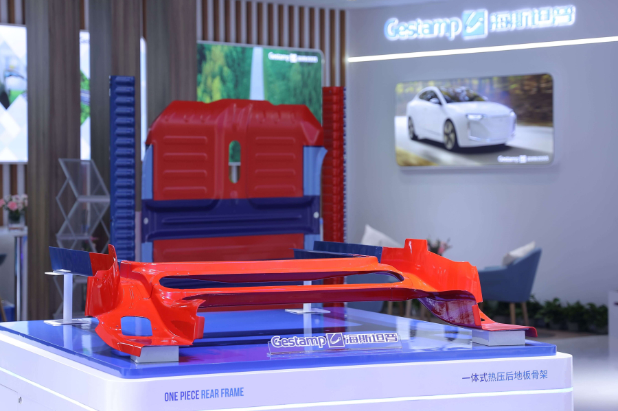 Gestamp, preparada para el vehículo eléctrico, muestra sus últimas novedades en Auto Shanghai
