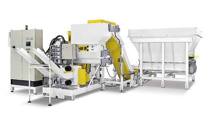 Serie de prensas briquetadoras para grandes cantidades de virutas metálicas