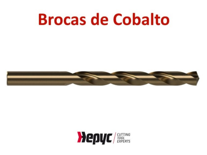 Gama de brocas de cobalto