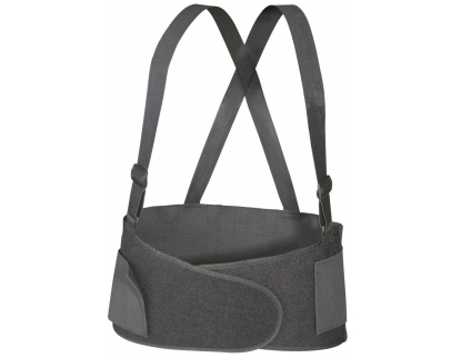 Cinturón negro de apoyo para la espalda