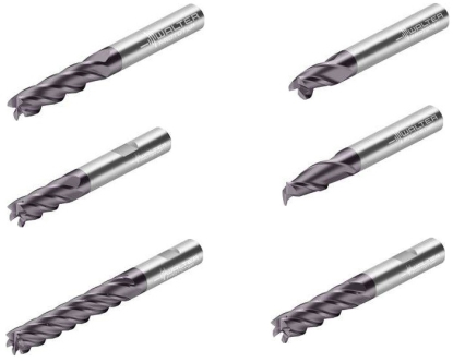 Fresas de metal duro integral para el desbaste y el acabado universales