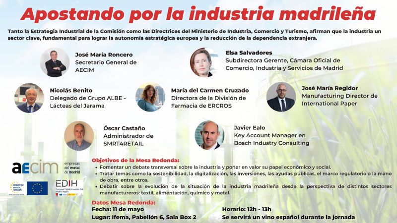 industry LIVE apuesta por la industria madrileña