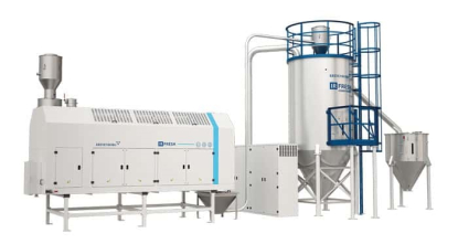 Máquina modular IR-Fresh de Kreyenborg para eliminar el olor remanente en insumos no perjudiciales