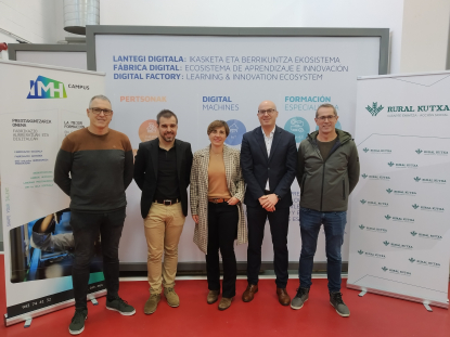 Un programa de IMH Campus y Rural Kutxa becará a 10 estudiantes en empresas industriales