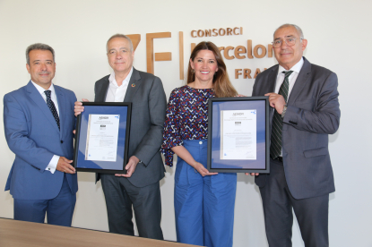Aenor reconoce el compromiso del CZFB por las políticas de RSC, sostenibilidad y los ODS