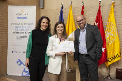 Cognizant entrega el premio al mejor Trabajo Fin de Grado en Educación STEM de la Universidad Comillas