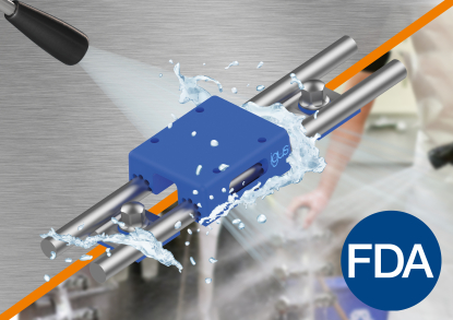 Mesa lineal limpia, segura y sin lubricación excepcionalmente higiénica