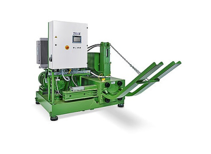 Prensa briquetadora a medida para residuos biogénicos