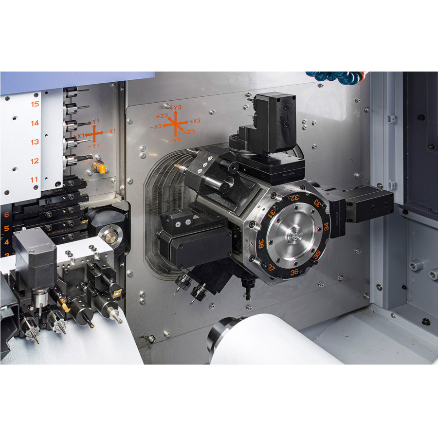 El mecanizado de componentes complejos que requieren fresados, torneados, etc. se hace de manera más sencilla con Star