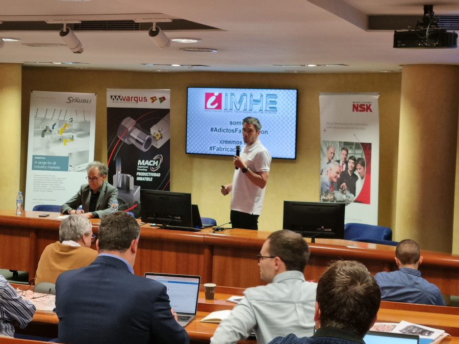 Soluciones para evitar defectos debidos a vibraciones en piezas mecanizadas ponencia de Alex Iglesias de Ideko en la Jornada Qué y cómo se va a producir en 2025 y más allá