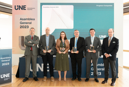 La Asociación Española de Normalización UNE hace entrega de sus premios