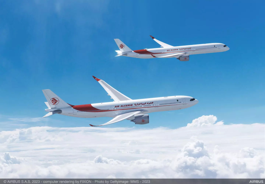 Air Algérie encarga cinco A330-900 y dos A350-1000