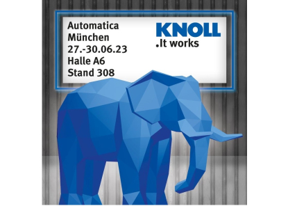 KNOLL muestra “un elefante azul” en su stand de automatica