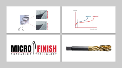 Machos de roscar con tecnología de microacabado