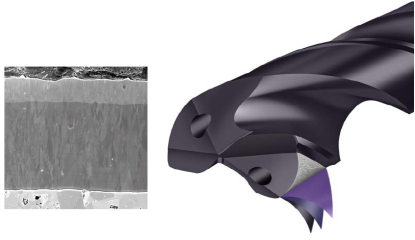 Recubrimiento con alta resistencia al desgaste para herramientas de taladrado y escariado