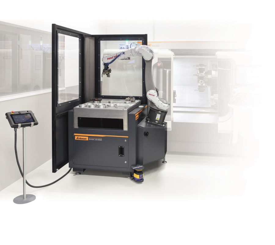 Hoffmann Group presenta en automatica GARANT Loading system Basic Plus