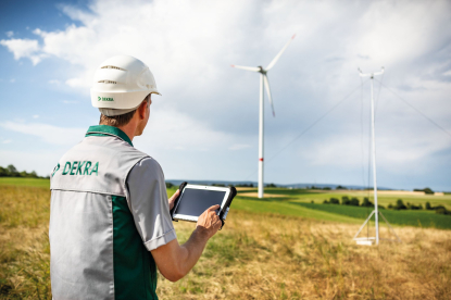 Dekra podrá medir la curva de potencia de aerogeneradores