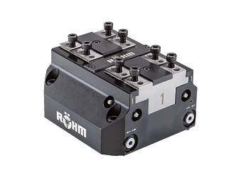 Mordaza automática para el mecanizado de 6 caras