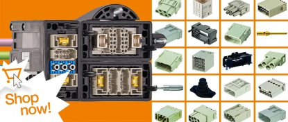 Conector modular enchufable hecho a medida para cables eléctricos y tubos neumáticos