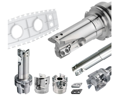 Fresa multifuncional para el mecanizado de aleaciones de aluminio y de titanio a altas velocidades