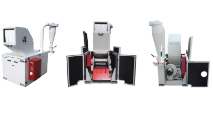 Molinos granuladores centrales sencillos, rápidos y silenciosos