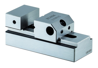 Mordazas de precisión rectificadas y de control para la máxima precisión de sujeción