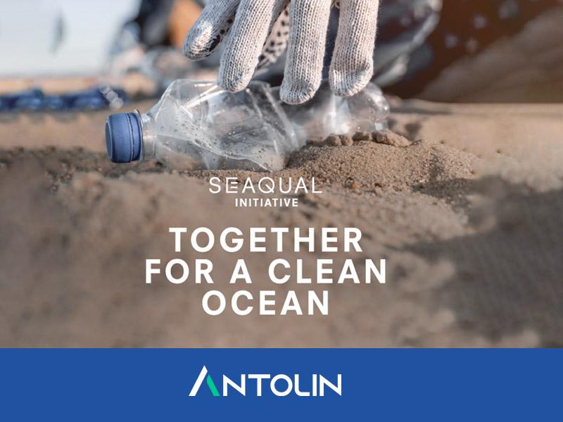 Antolin valida con éxito un tejido de plástico marino reciclado con SEAQUAL® YARN para interiores de coches