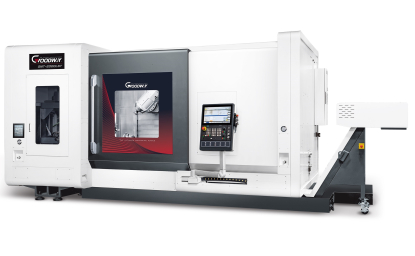 Serie GMT de Goodway que integra las características de los centros de torneado y de mecanizado