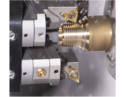 Sistema modular de Iscar para mecanizado en contraoperación en tornos de decoletaje