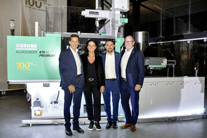 Arburg celebra los 100 años de la empresa familiar con un animado evento conmemorativo en México