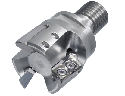 Plato roscado de fresado AXD400 de Mitsubishi Materials para aleaciones de aluminio