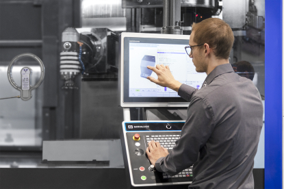Interfaz inteligente Smart HMI de Soraluce sobre el nuevo CNC Heidenhain TNC7