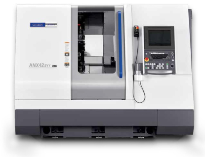 Torno con torreta ANX-42SYY de Miyano con tecnología LFV para el mecanizado oscilante