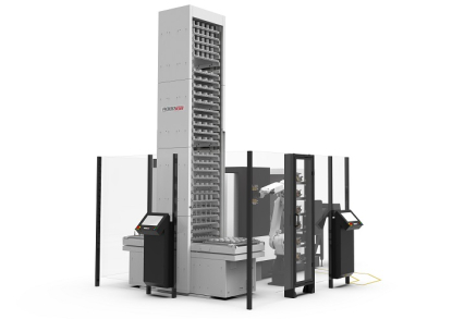 Tower de RoboJob, solución de carga y descarga que posibilita el mecanizado desatendido