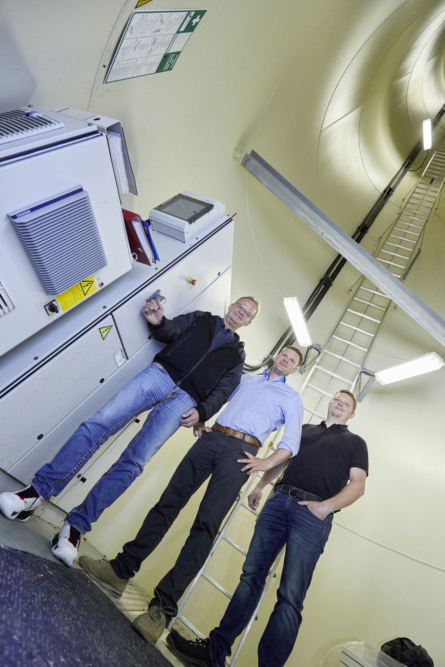 Los aerogeneradores de Arburg suministran electricidad para uso propio 