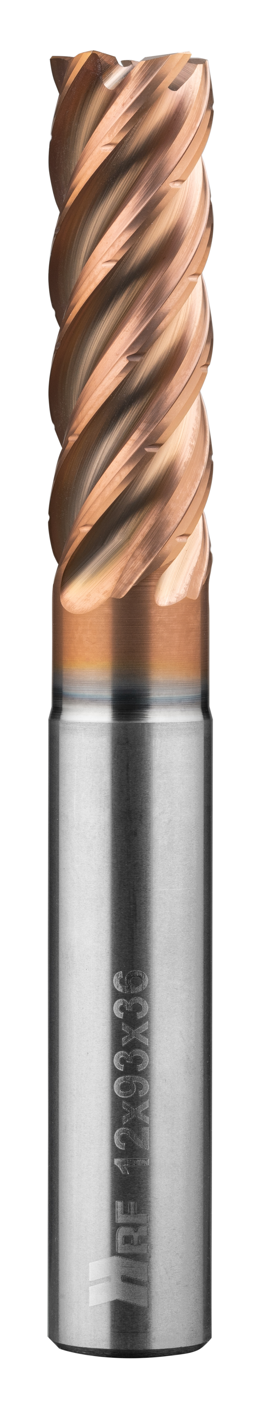 Fresas MD integral 5 ranuras y hélice variable Hepyc para acero Inoxidable