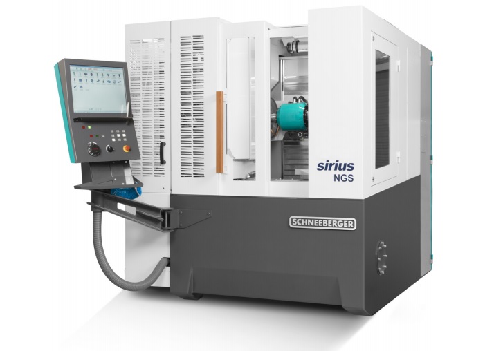 Rectificadora de plaquitas intercambiables y herramientas pequeñas sirius NGS de Schneeberger